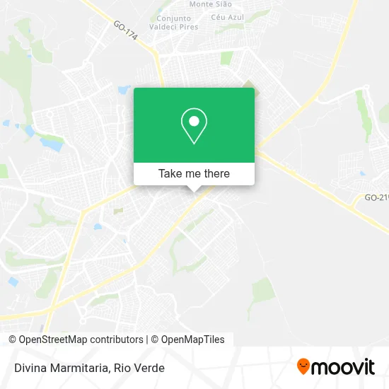 Divina Marmitaria map