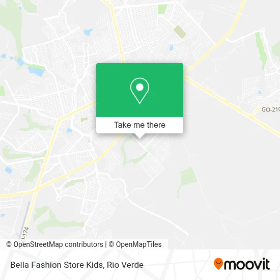 Bella Fashion Store Kids map