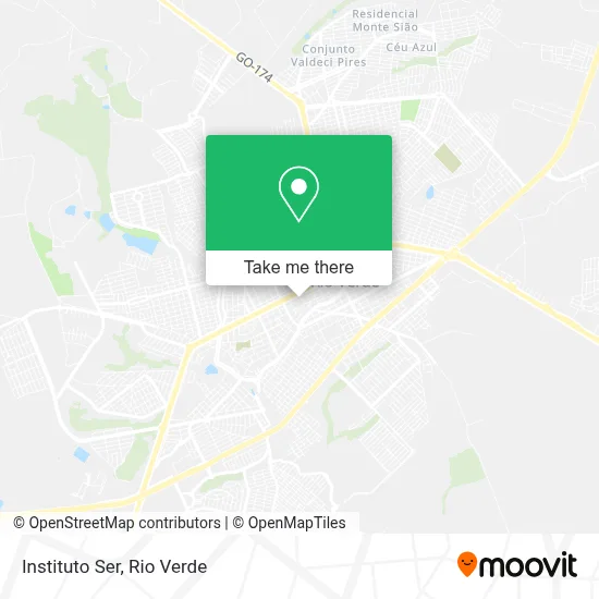 Instituto Ser map