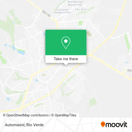 Automasol map