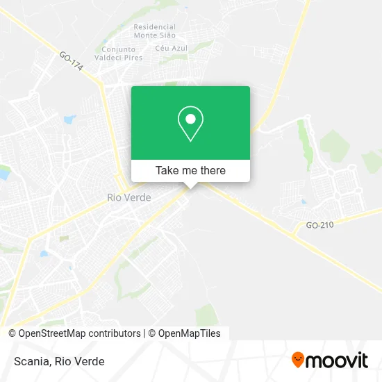 Scania map