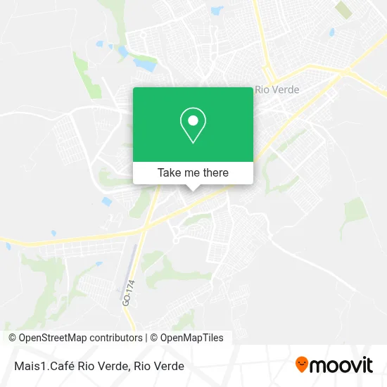 Mais1.Café Rio Verde map