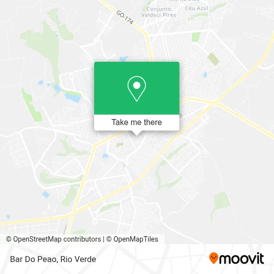 Bar Do Peao map