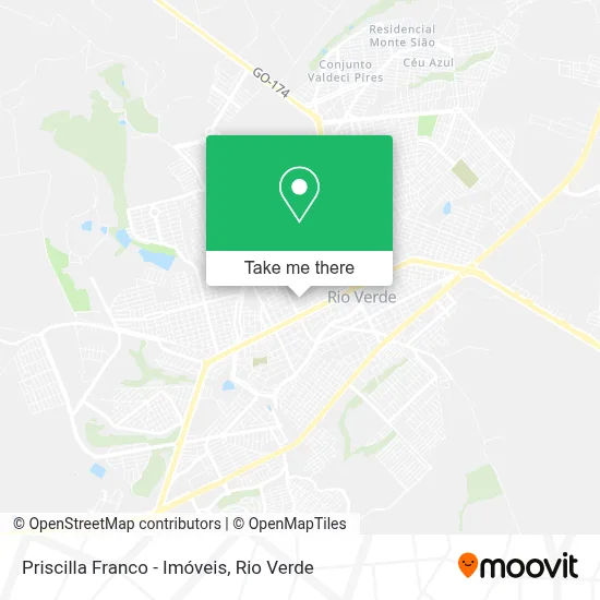Priscilla Franco - Imóveis map