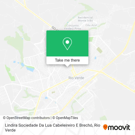 Lindira Sociedade Da Lua Cabeleireiro E Brechó map
