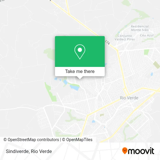 Sindiverde map
