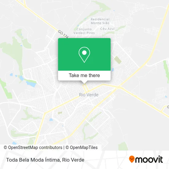 Toda Bela Moda Íntima map