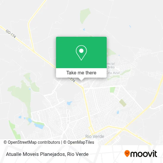 Atualle Moveis Planejados map