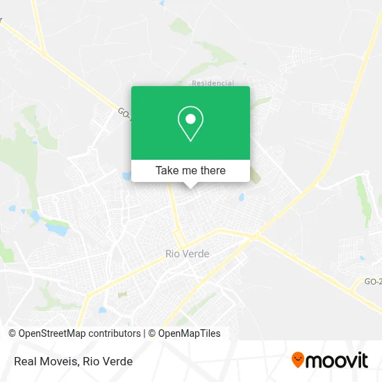Real Moveis map