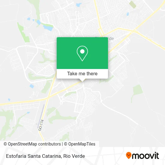 Estofaria Santa Catarina map