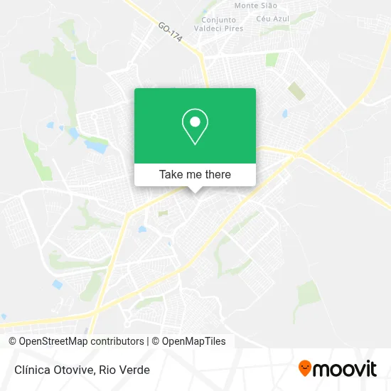 Clínica Otovive map