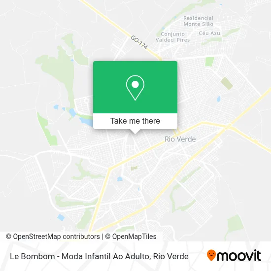 Le Bombom - Moda Infantil Ao Adulto map