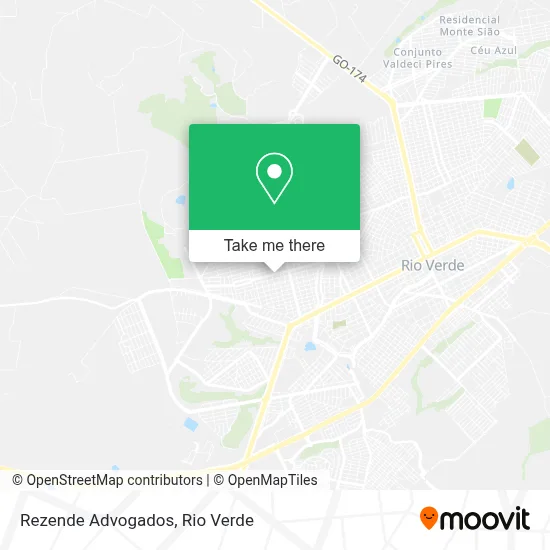Rezende Advogados map