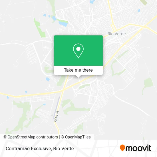 Contramão Exclusive map
