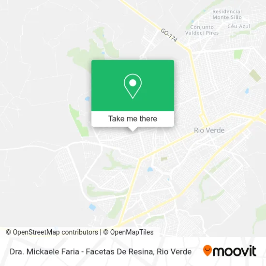 Dra. Mickaele Faria - Facetas De Resina map