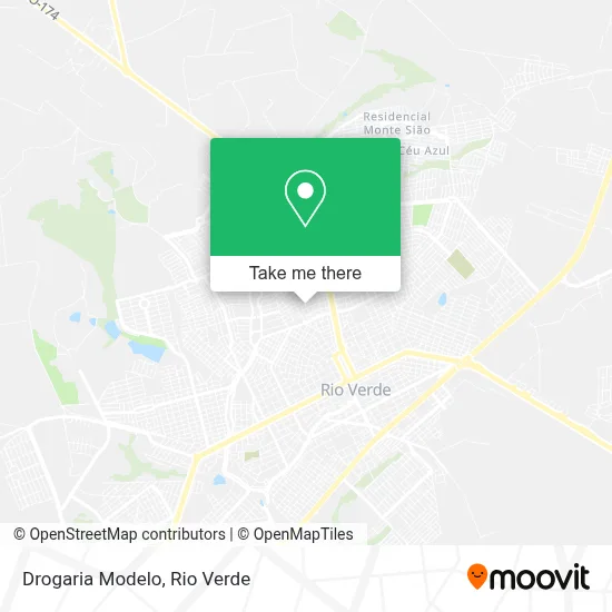 Drogaria Modelo map