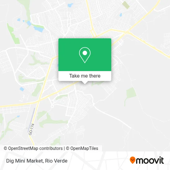 Dig Mini Market map