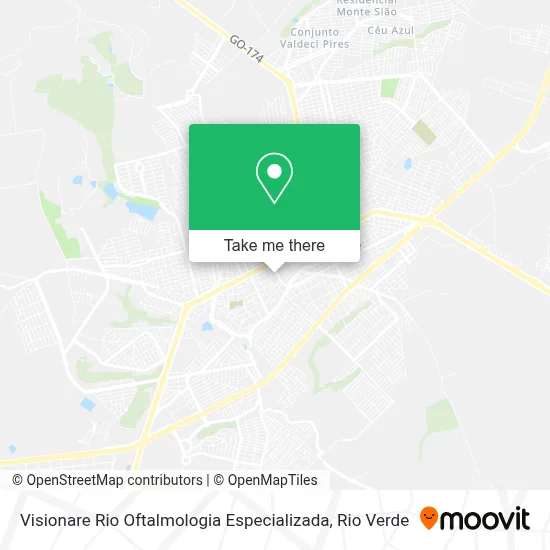 Visionare Rio Oftalmologia Especializada map