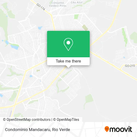 Condominio Mandacaru map