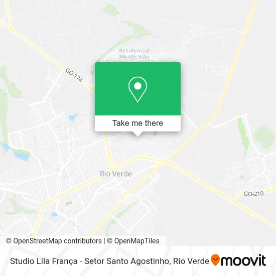 Studio Lila França - Setor Santo Agostinho map