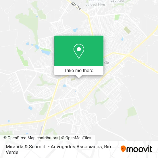 Miranda & Schmidt - Advogados Associados map