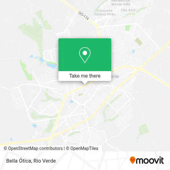Bella Ótica map