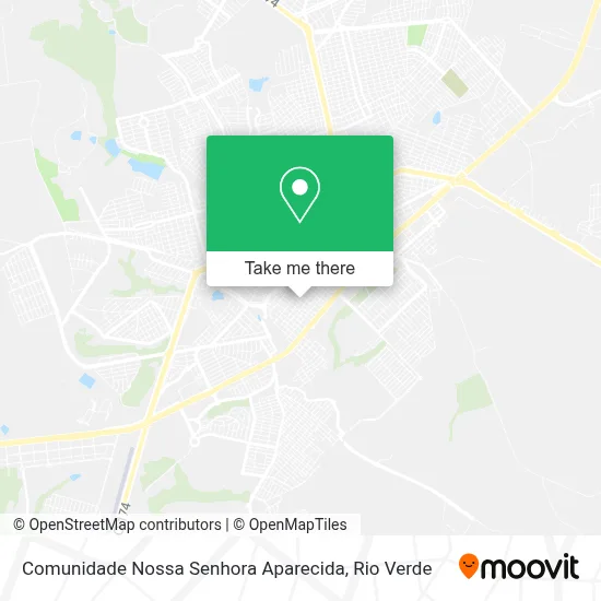 Comunidade Nossa Senhora Aparecida map