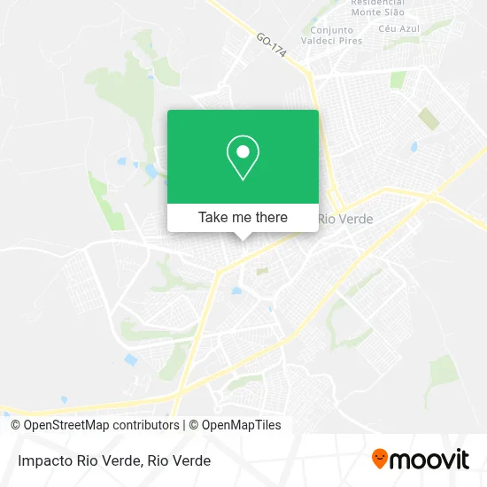 Impacto Rio Verde map