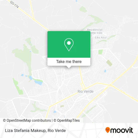 Liza Stefania Makeup map