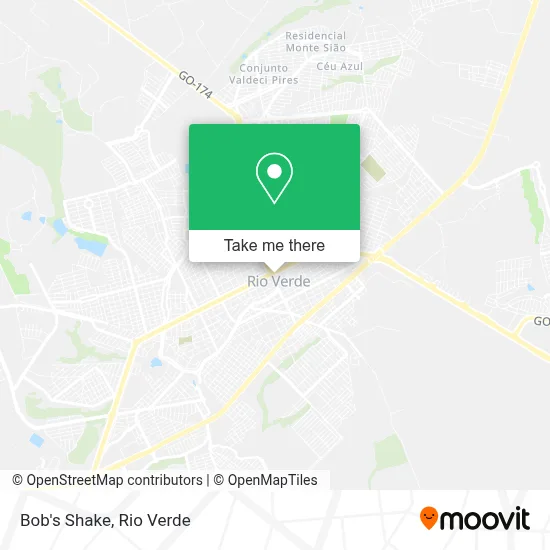 Bob's Shake map