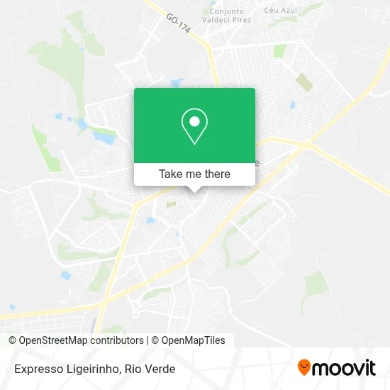 Expresso Ligeirinho map