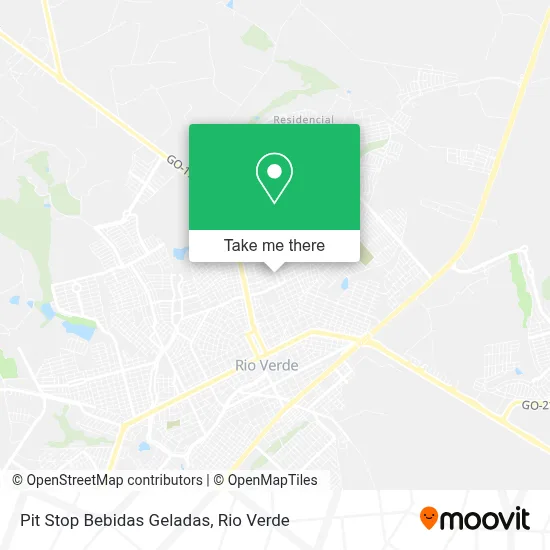 Pit Stop Bebidas Geladas map