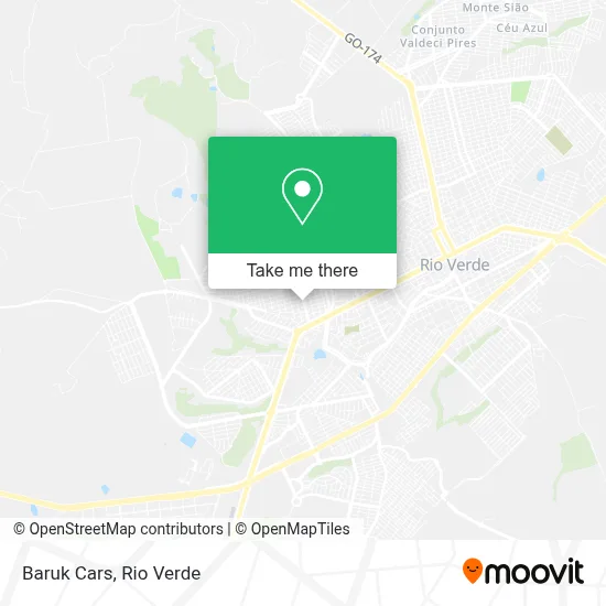Baruk Cars map
