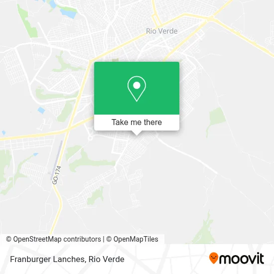 Franburger Lanches map