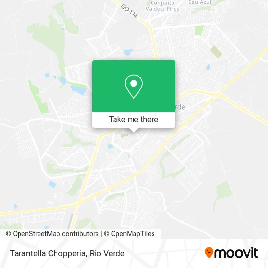 Tarantella Chopperia map