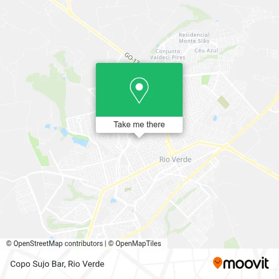 Copo Sujo Bar map