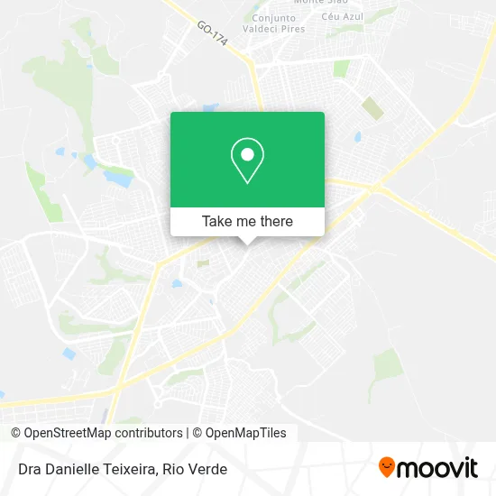Dra Danielle Teixeira map