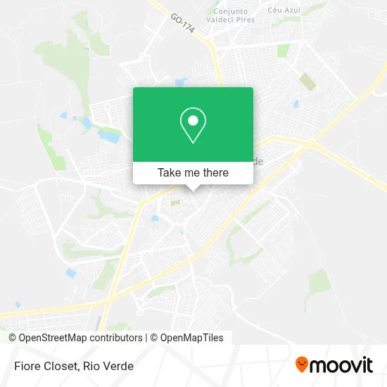 Fiore Closet map