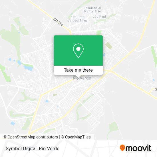 Symbol Digital map
