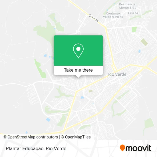 Plantar Educação map
