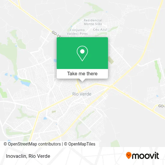Inovaclin map