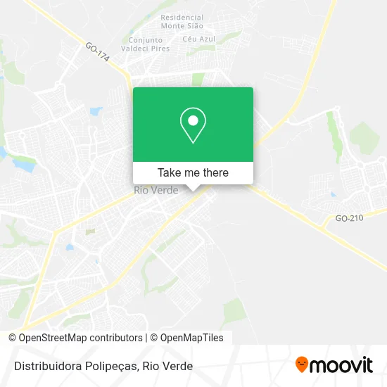 Distribuidora Polipeças map