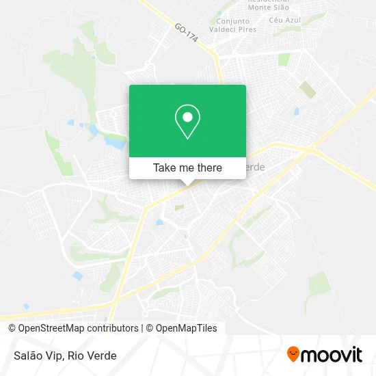 Salão Vip map