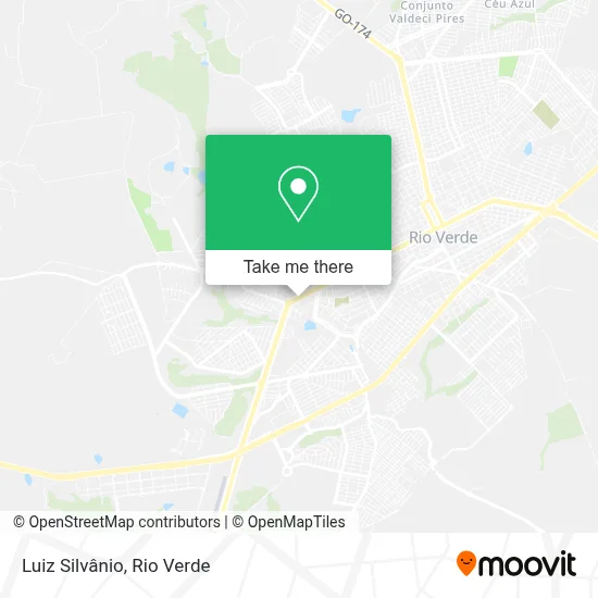 Luiz Silvânio map