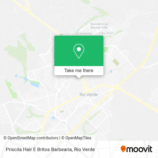 Priscila Hair E Britos Barbearia map