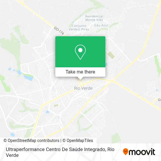 Ultraperformance Centro De Saúde Integrado map