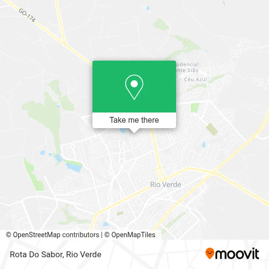 Rota Do Sabor map