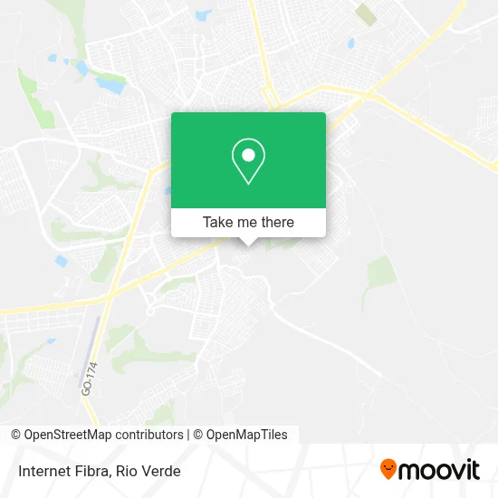 Internet Fibra map