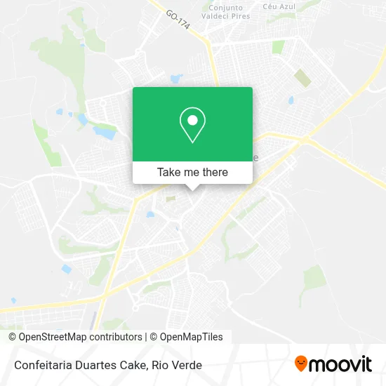Confeitaria Duartes Cake map