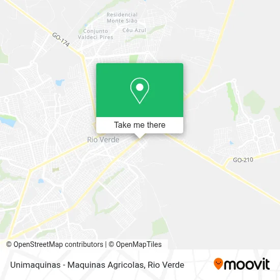 Unimaquinas - Maquinas Agricolas map